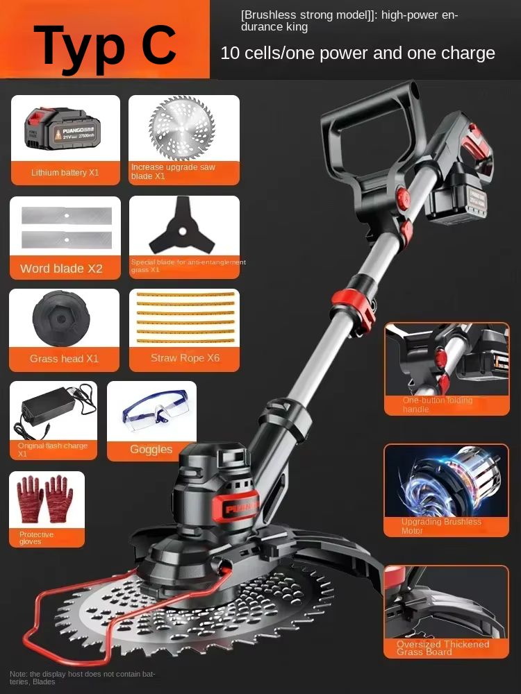 Kabelloser Elektrischer Rasen-Trimmer – Bild 9