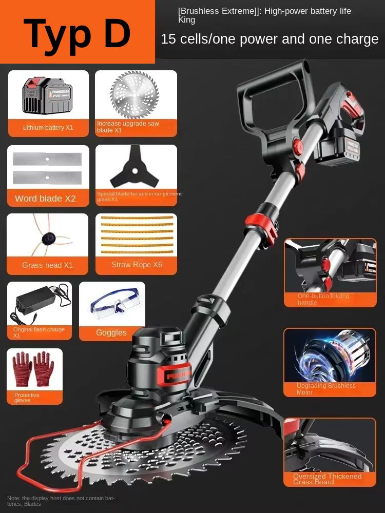 Kabelloser Elektrischer Rasen-Trimmer – Bild 10