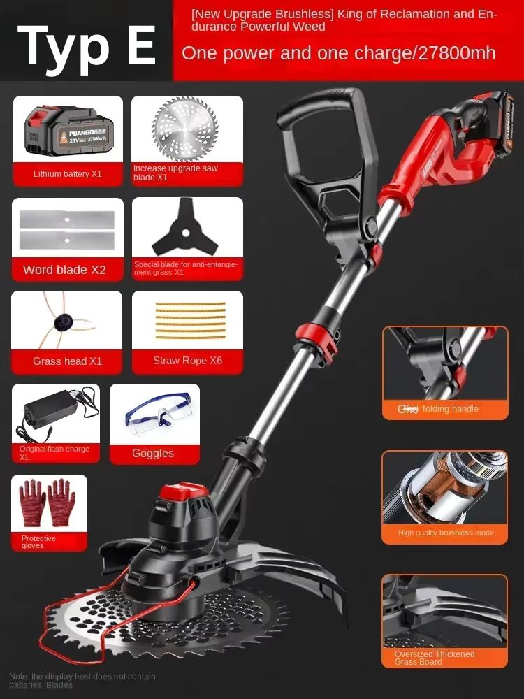 Kabelloser Elektrischer Rasen-Trimmer – Bild 11