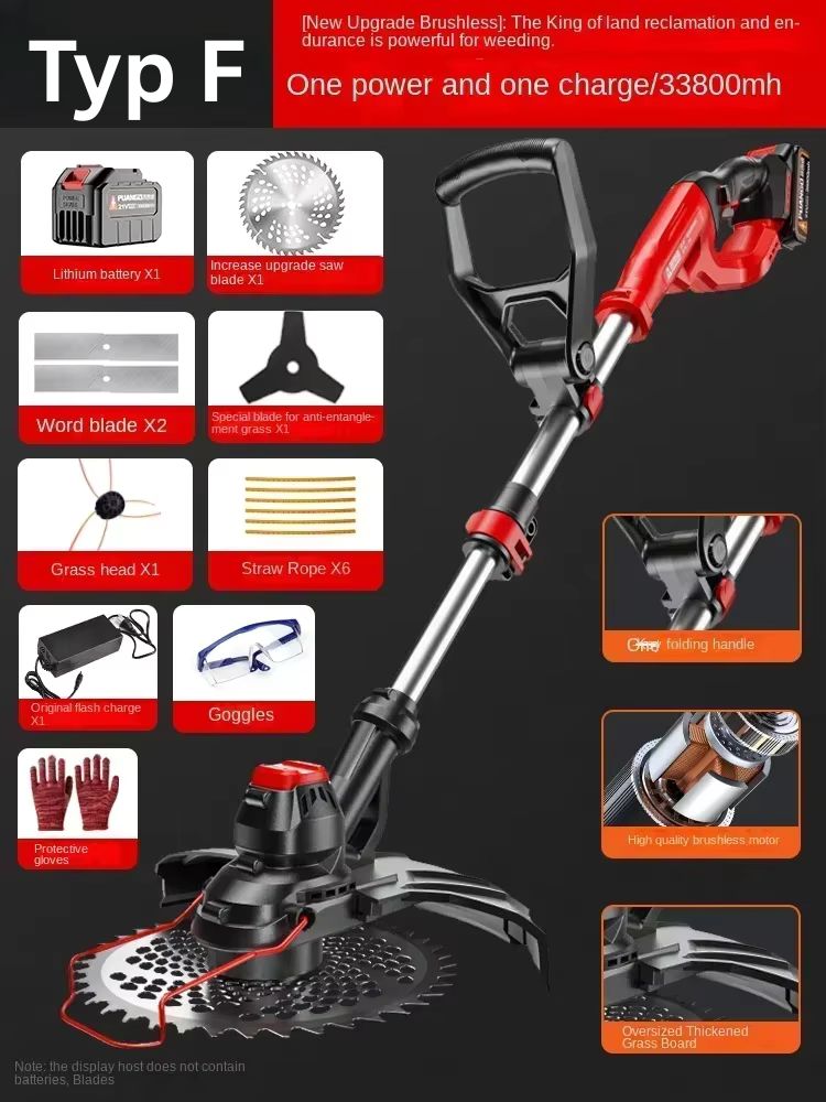 Kabelloser Elektrischer Rasen-Trimmer – Bild 12